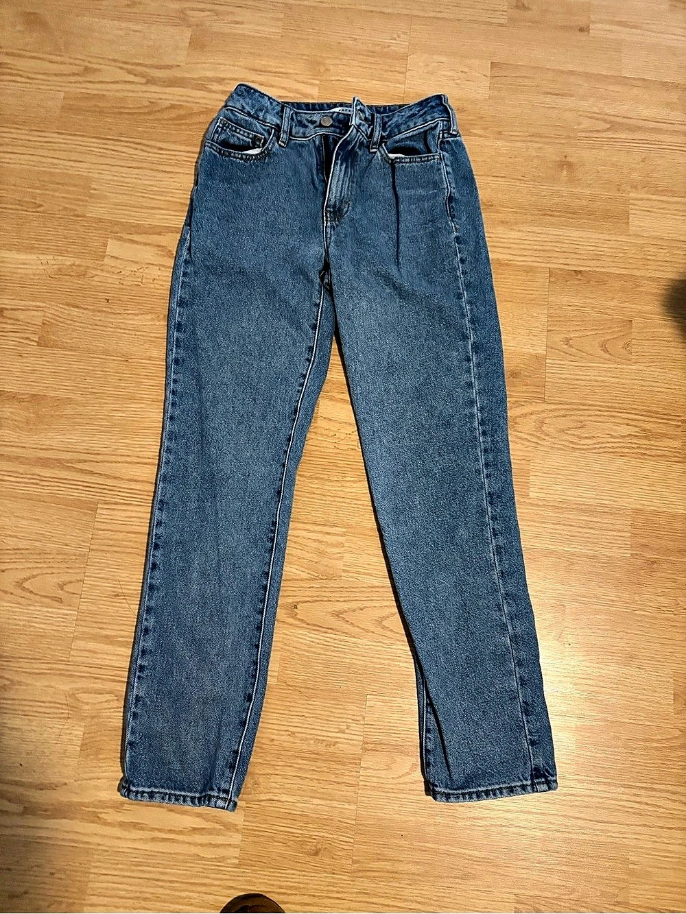 PacSun High Rise Mom Jeans Straight Leg Blue Jeans Like New